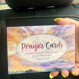 NWOT Inspirational Prayer Cards Set